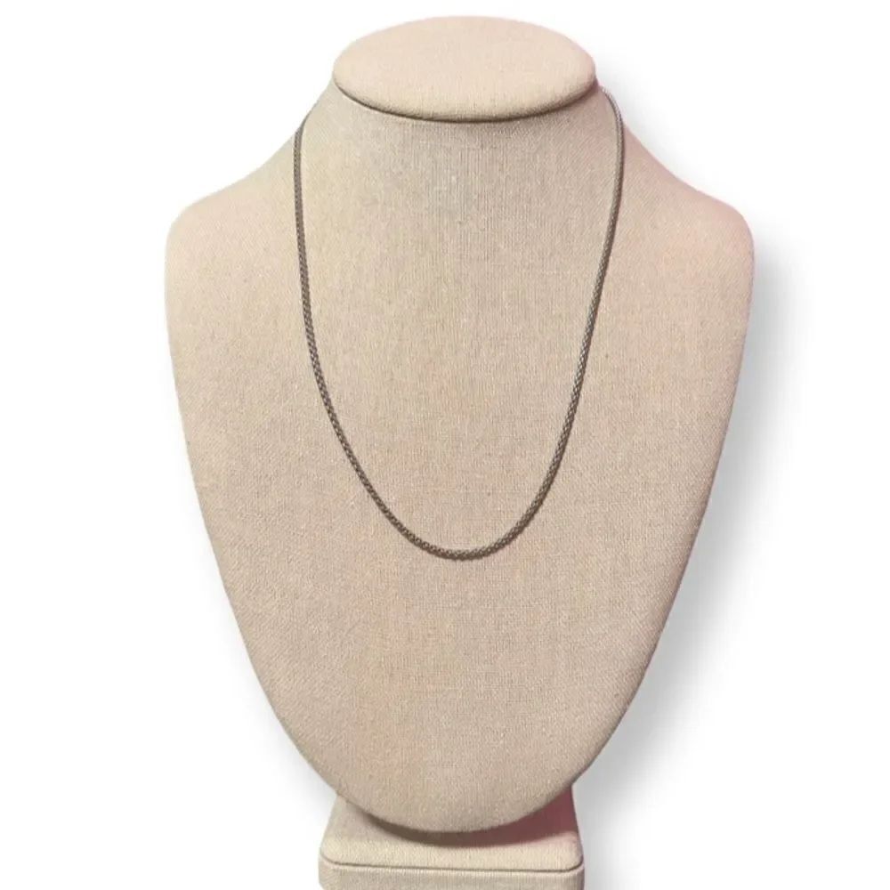🤯5/$25🤯 Silver Tone Rolo Chain Necklace